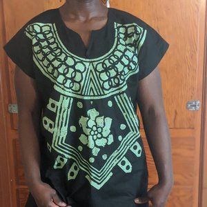 M/L Dashiki african print shirt